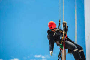 Rope Access Repairs | Technician On Rope