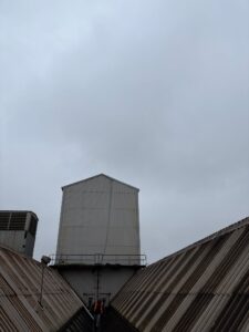 rope access in Essex on top of factory roof