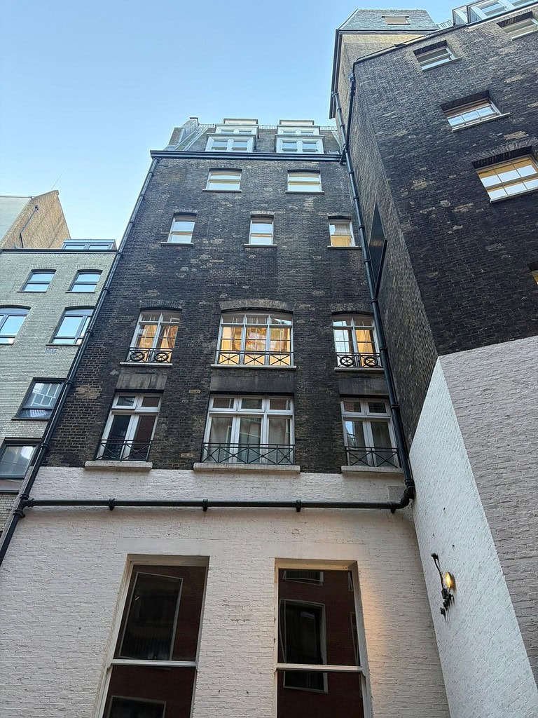 Patchy brickwork new and old